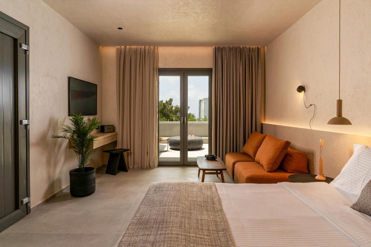 On The Square Apartment Pyrgos Kallistis ภายนอก รูปภาพ