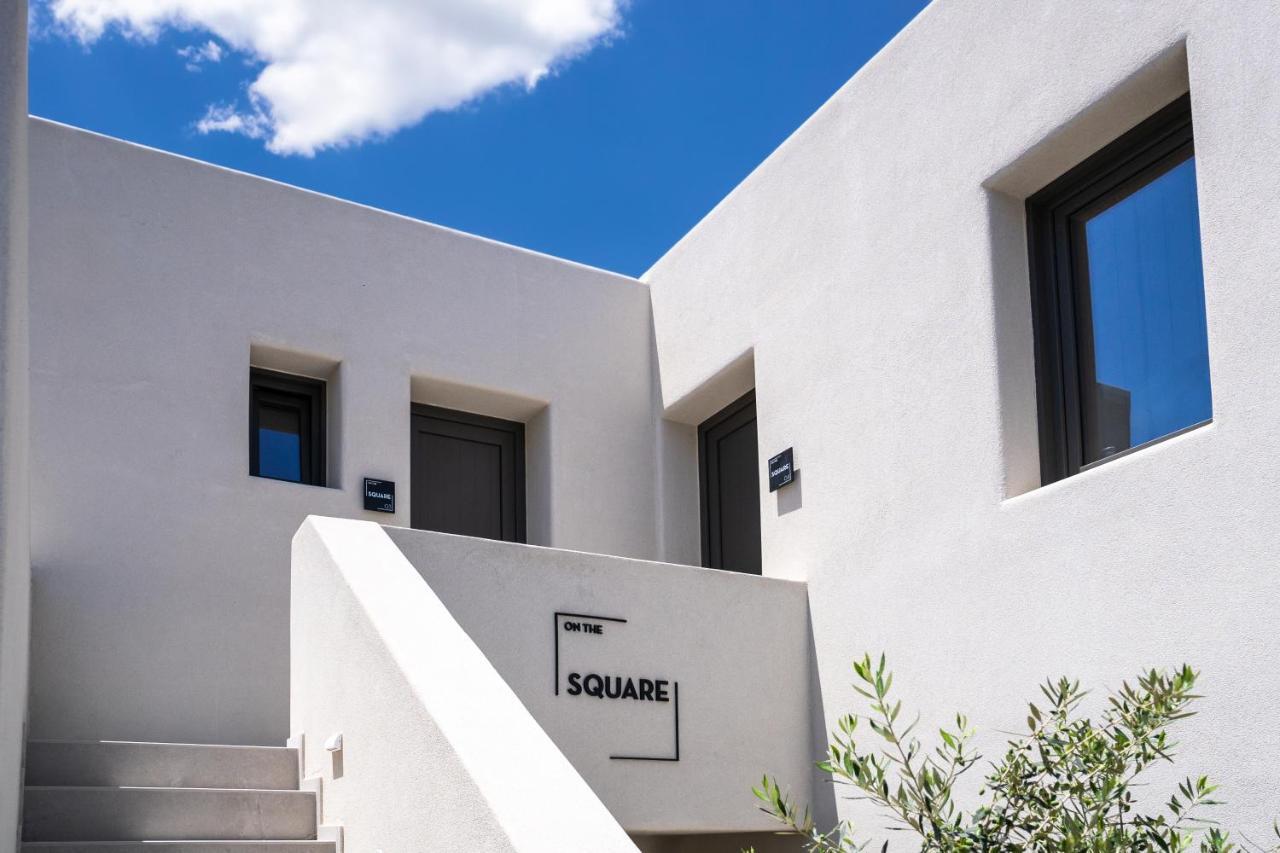 On The Square Apartment Pyrgos Kallistis ภายนอก รูปภาพ