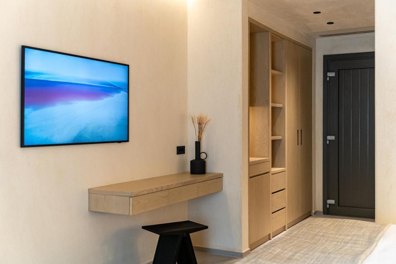 On The Square Apartment Pyrgos Kallistis ภายนอก รูปภาพ